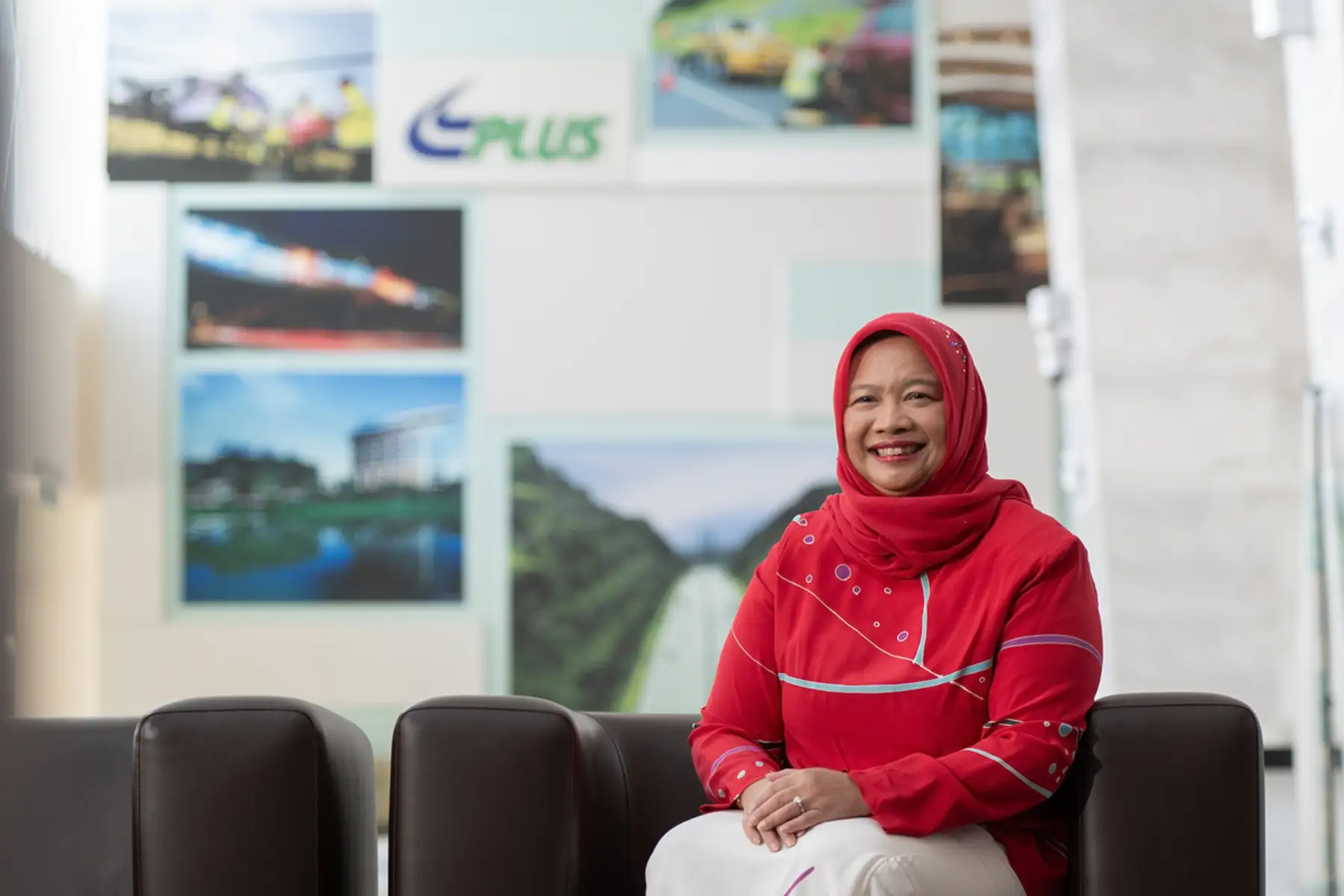 Environmental corporate portrait photography for PLUS Highway Malaysia by Cayden Photography