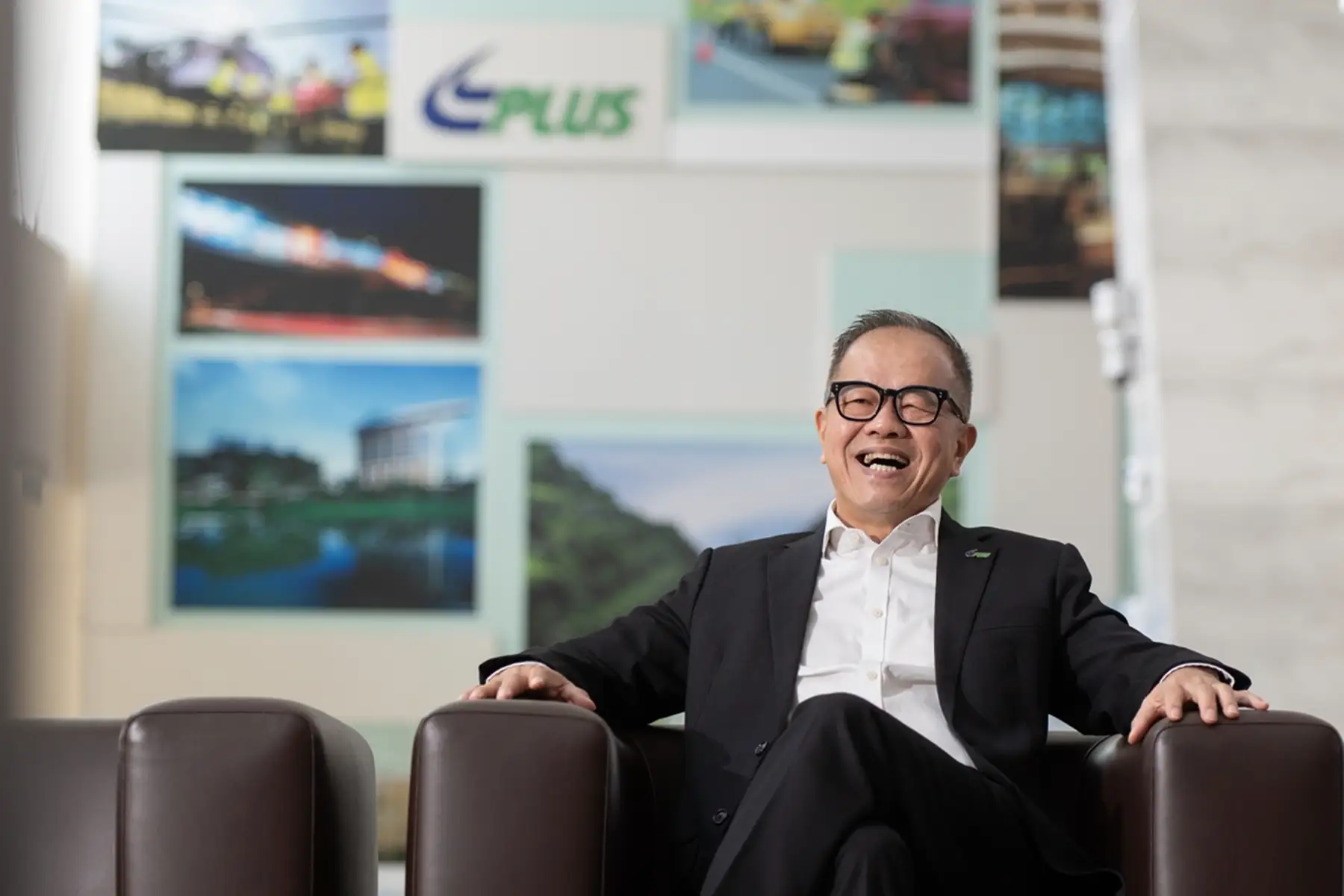 Candid corporate executive portrait for PLUS Highway Malaysia, Kuala Lumpur commercial photographer